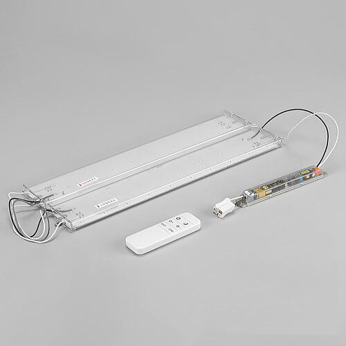 PCB LED 50W 방등 모듈 밝기조절 리모컨 주광색 DIY 수리용 FPL36W 대체용